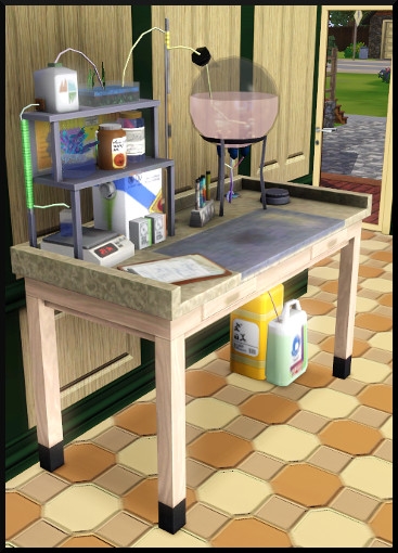 42 sims 3 competence logique laboratoire chimie potion generations