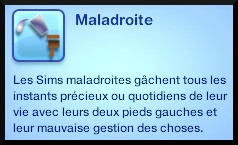 13 sims 3 generalite trait personnalite maladroit