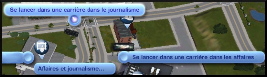 2 sims 3 carriere journalisme affaires interaction se lancer dans carriere