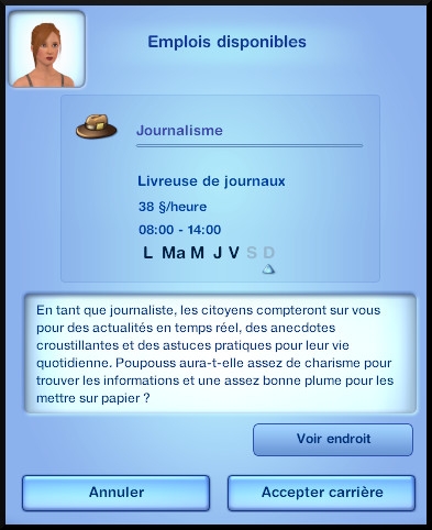 6 sims 3 carriere journalisme affaires opportunite emploi journalisme