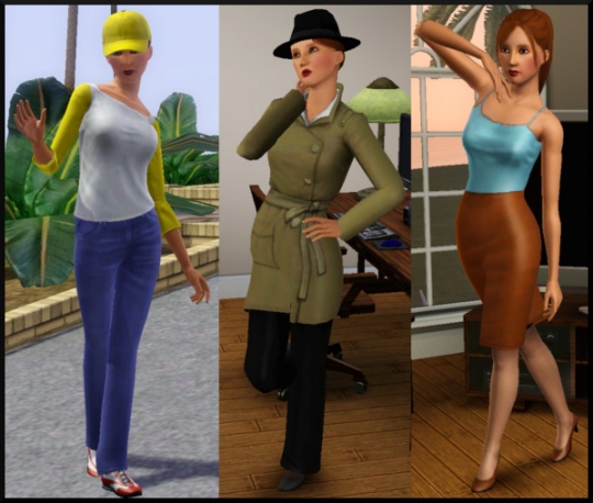 17 sims 3 carriere journalisme affaires tenues travail journaliste