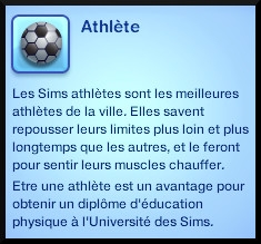 15 sims 3 carriere sportif militaire caractere athlétisme