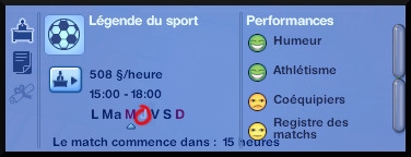 23 sims 3 carriere sportif militaire match