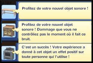 16 sims 3 carriere scientifique medecine savant fou message objet sonore positif experience reussie