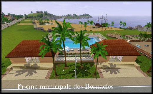 34 sims 3 store barnacle bay terrain communautaire piscine municipale des bernades