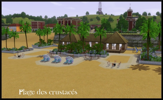 46 sims 3 store barnacle bay plage des crustacés