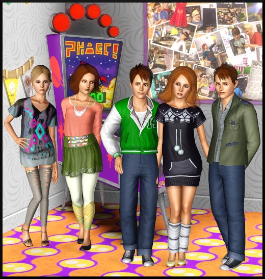 4 sims 3 store Collection quotidienne pour ados