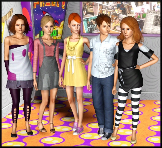 5 sims 3 store Collection quotidienne pour ados
