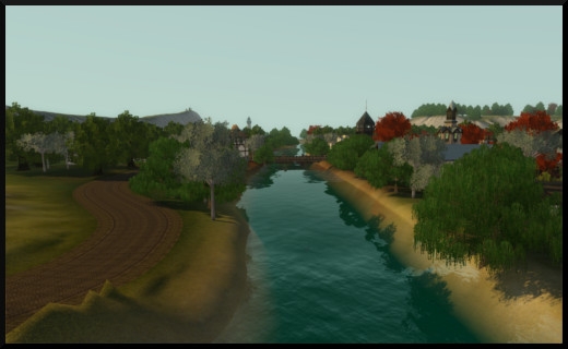 55 sims 3 store dragon valley vue générale canal