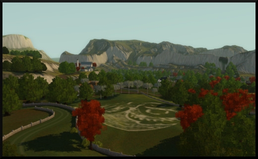 57 sims 3 store dragon valley vue parc dessin