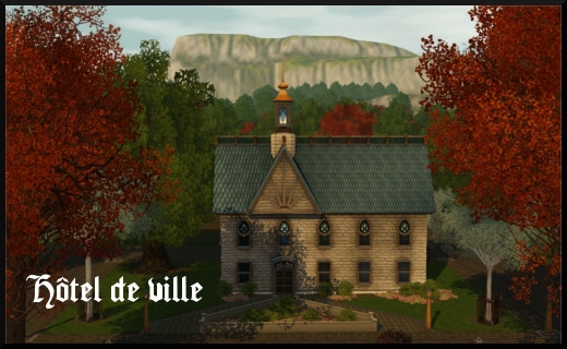 58 sims 3 store dragon valley rabbit hole hotel de ville mairie