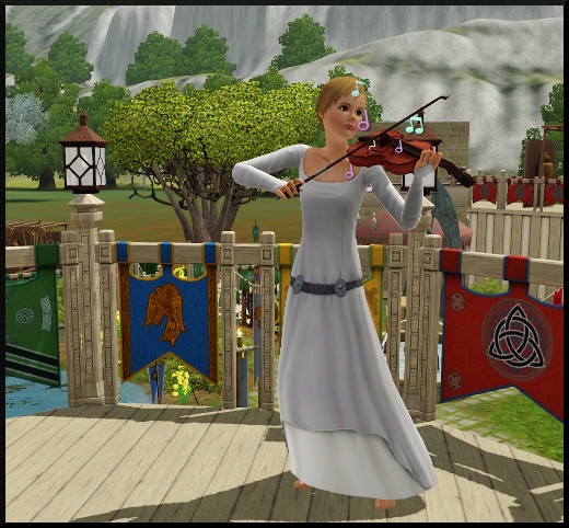 90 sims 3 store dragon valley Foire de la Renaissance Duc des arcs et archets  Violon Dans ses cordes