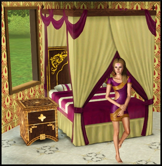 6 sims 3 store Série Chambre Inspiration indienne