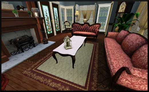 19 1 sims 3 store le manoir centenaire maintenant et autrefois salon