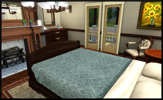 24 1 sims 3 store le manoir centenaire maintenant et autrefois chambre parents