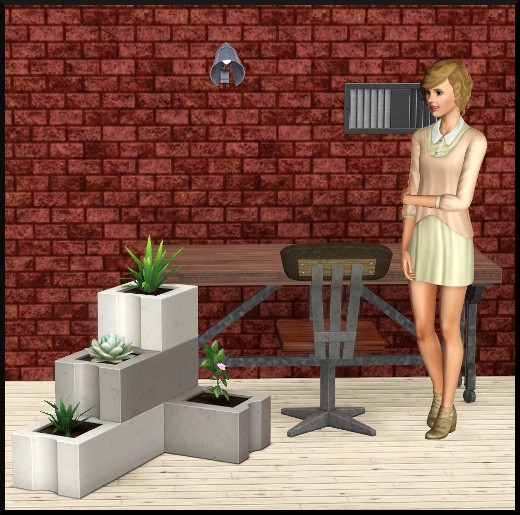 7 sims 3 store loft grain de cafe objets