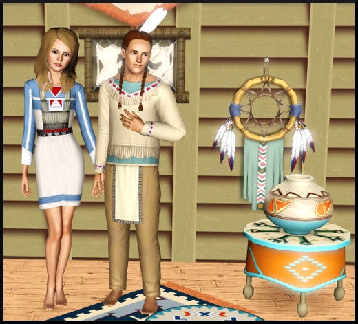 2 sims 3 store lune ascendante vetements indien