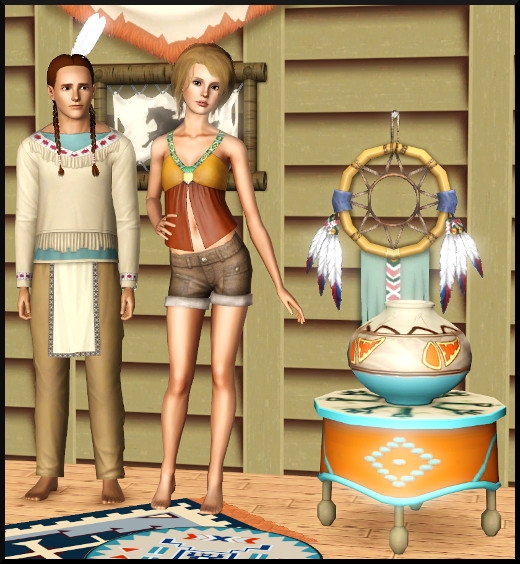 4 sims 3 store lune ascendante vetements indien