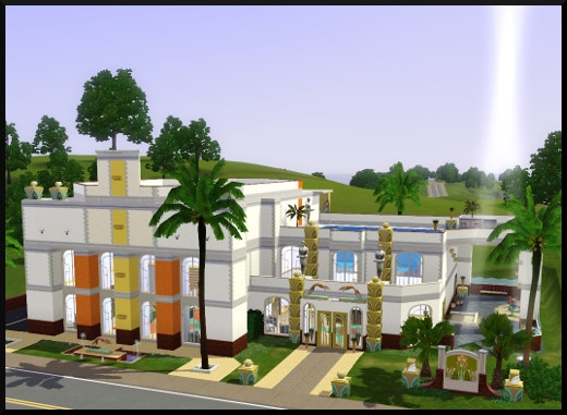 1 sims 3 store salle de jeux regence vue generale exterieur