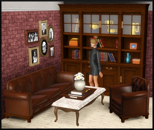 4 sims 3 store styles du moment Collection Détente pour hommes canapé sofa