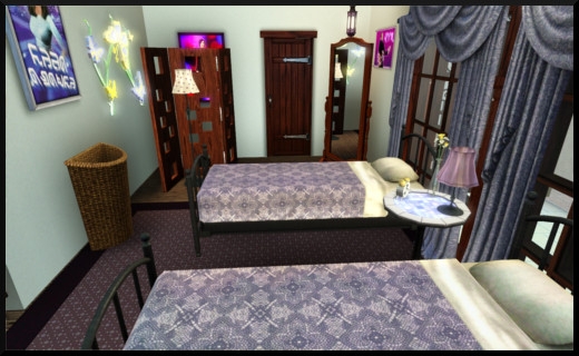 24 sims 3 store style du moment Villa Paraíso chambre enfant