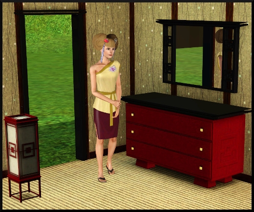 4 sims 3 store fusion asiatique commode arche