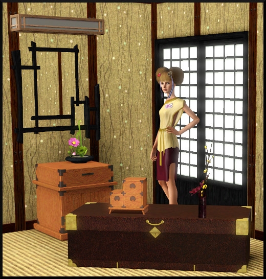 8 sims 3 store totalement zen miroir porte table basse