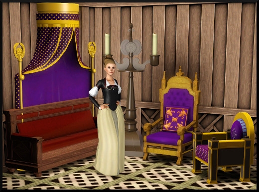 5 sims 3 store tudor meubles fauteuils