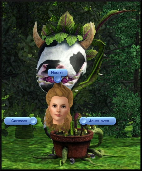 9 sims 3 store classiques indispensables plante vache Laganaphyllis Simnovorii interactions