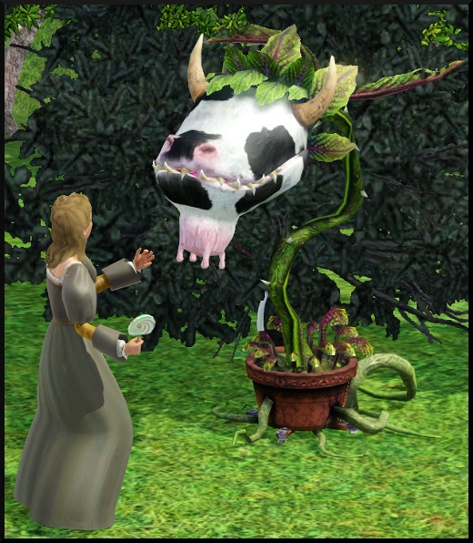 11 sims 3 store classiques indispensables plante vache Laganaphyllis Simnovorii jouer avec