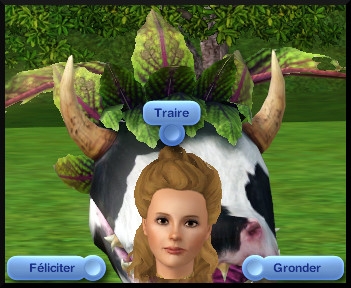 17 sims 3 store classiques indispensables plante vache Laganaphyllis Simnovorii interactions traire feliciter gronder