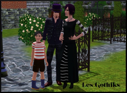 1 sims 3 sunset valley gothik