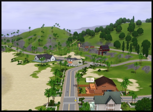 5 sims 3 sunset valley vue villas plage