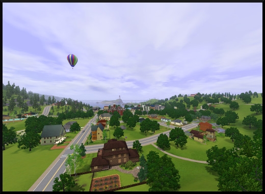 11 sims 3 sunset valley vue ballon