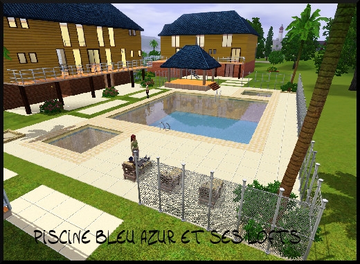 33 sims 3 sunset valley piscine lofts