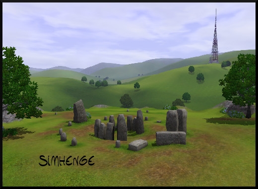 51 sims 3 sunset valley simhenge dolmen magie