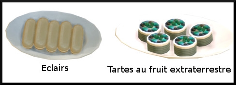 40 sims 4 au travail competence patisserie niveau 10 eclairs tarte fruit extraterrestre