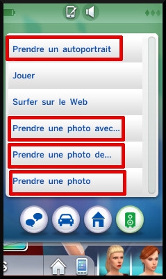 28 sims 4 photographie competence téléphone portable interactions