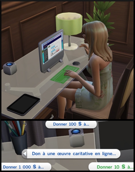 12 sims 4 competence charisme donner oeuvre charitative en ligne