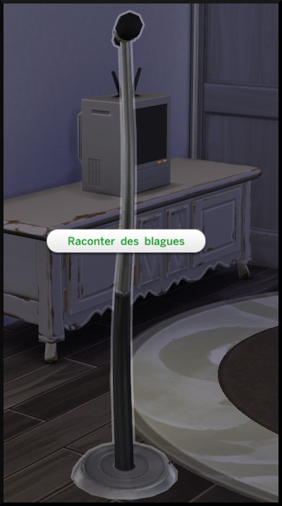 4 sims 4 competence comedie micro raconter des blagues