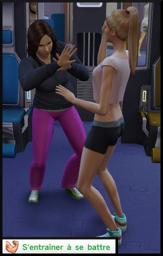 26 sims 4 competence fitness s'entrainer à se battre