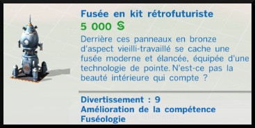 2  sims 4 competence fuseologie fusee mode achat