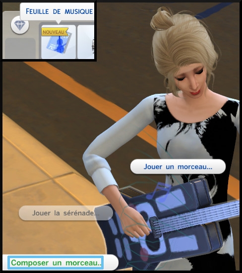 20 sims 4 competence guitare composer un morceau