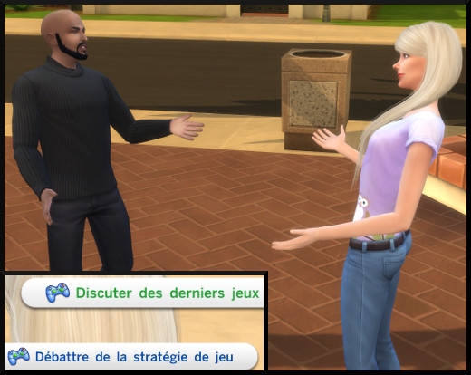 11 sims 4 competence jeux videos interactions jeu