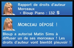 24 sims 4 competence piano droits auteur morceau composé