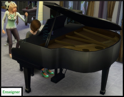 26 sims 4 competence piano enseigner