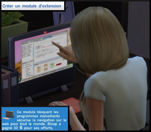 6 sims 4 competence programmation créer un module d'extension