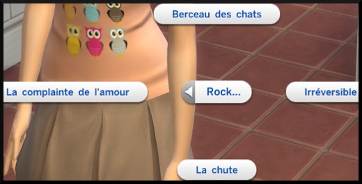 11 sims 4 competence violon morceaux rock