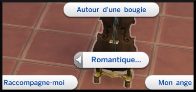 13 sims 4 competence violon morceaux romantique