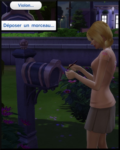 23 sims 4 competence violon deposer morceau composé